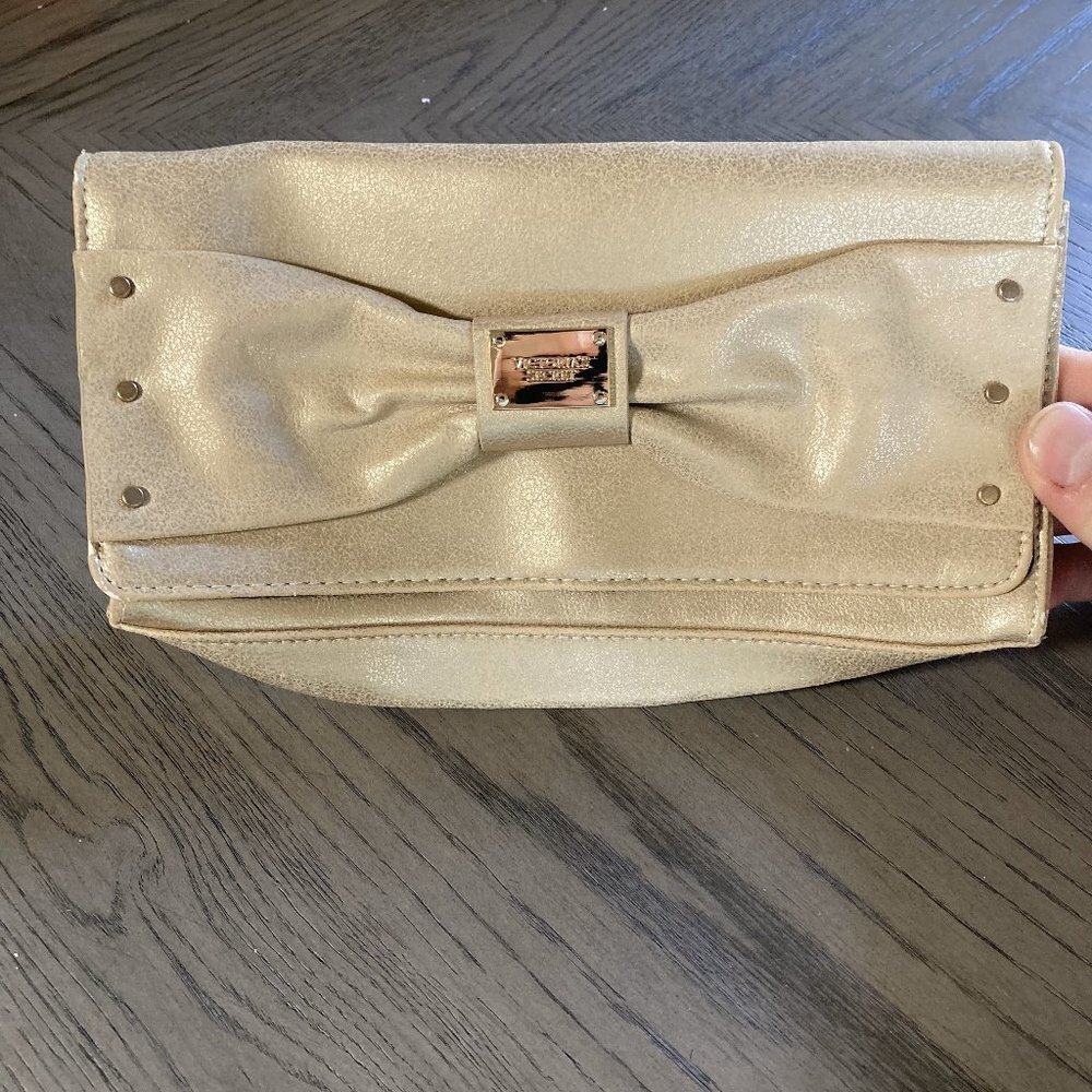 Victoria's Secret - Cream Color Clutch Bag - Gently Used